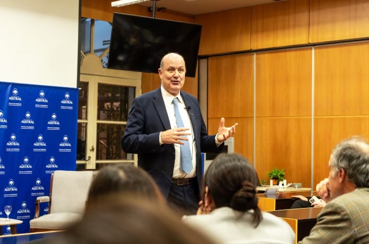 Sturzenegger se reunió con Georgieva para la agenda 2026