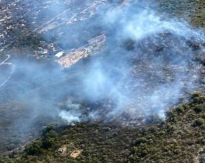 San Luis con riesgo extremo de incendios forestales hasta el lunes