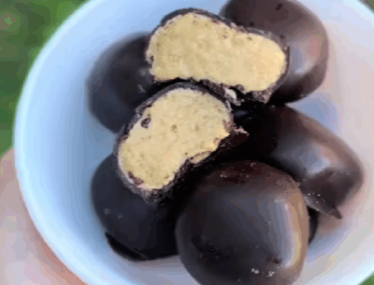 Bombones saludables estilo Bon o Bon: receta con 3 ingredientes
