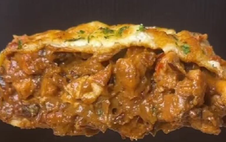 Lasaña de pollo reversionada: la receta exprés que arrasa en redes
