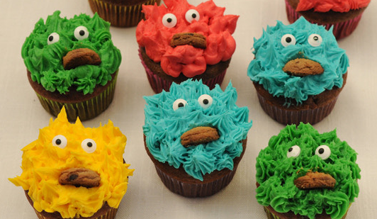 Receta temática de Halloween: Muffins “Monstruo de Chocolate”