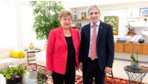 Kristalina Georgieva destacó las reformas económicas tras reunirse con Luis Caputo