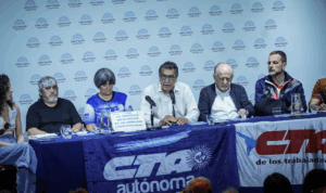 CTA reclaman aumento del salario mínimo y presionan a Milei
