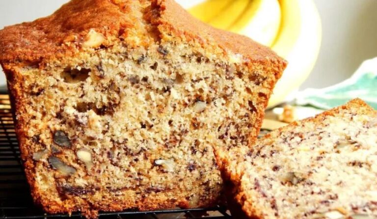 Budín de banana con chocolate: la receta más rica y fácil de hacer