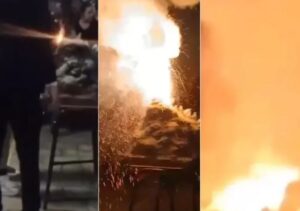 Pergamino: simularon la explosión de un volcán en una feria de ciencias y al menos diez personas resultaron heridas
