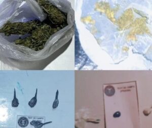 Incautan marihuana y cocaína en distintos operativos policiales en la ciudad de San Luis