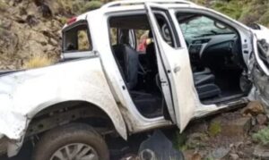 Investigan un femicidio en Neuquén: un hombre habría arrojado su camioneta al barranco tras discutir con su pareja