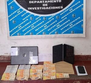 Investigan un robo, realizaron allanamientos y secuestraron droga y bienes vinculados a la causa