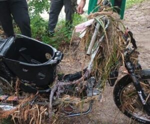 Policías rescataron a un joven arrastrado por una corriente en Potrero de los Funes