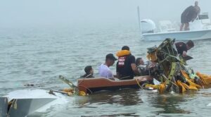 Avión de la Marina mexicana cayó en Texas: cinco muertos