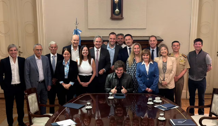 Milei reúne a su Gabinete en Olivos para cerrar el año y planear 2026