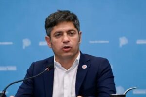 Axel Kicillof tildó de «desastre» la gestión de gobierno de Javier Milei