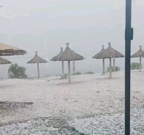 Fuerte temporal con viento y granizo dejó daños en distintas localidades del norte provincial