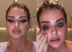 La China Suárez apuntó a los haters y borró el mensaje