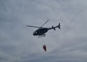 Nuevo incendio en Bariloche avanzó sobre zonas pobladas