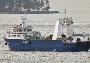 Detectaron un buque extranjero que estaba pescando de manera ilegal en el Mar Argentino