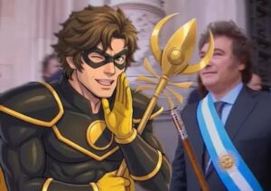 Javier Milei lanzó sus redes sociales en inglés de la mano de General Ancap