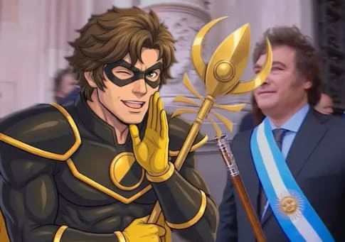 Javier Milei lanzó sus redes sociales en inglés de la mano de General Ancap