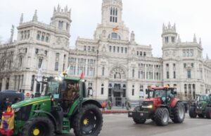 Tractorada en Madrid contra acuerdo Mercosur-UE