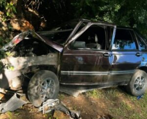 Cinco personas resultaron heridas tras el vuelco de un auto en la Ruta Nacional 9