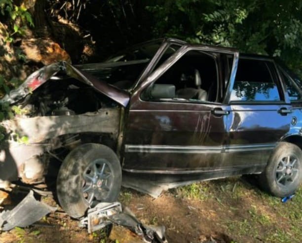 Cinco personas resultaron heridas tras el vuelco de un auto en la Ruta Nacional 9