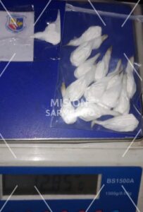 Incautaron cocaína por casi $2 millones en allanamientos en Villa Mercedes