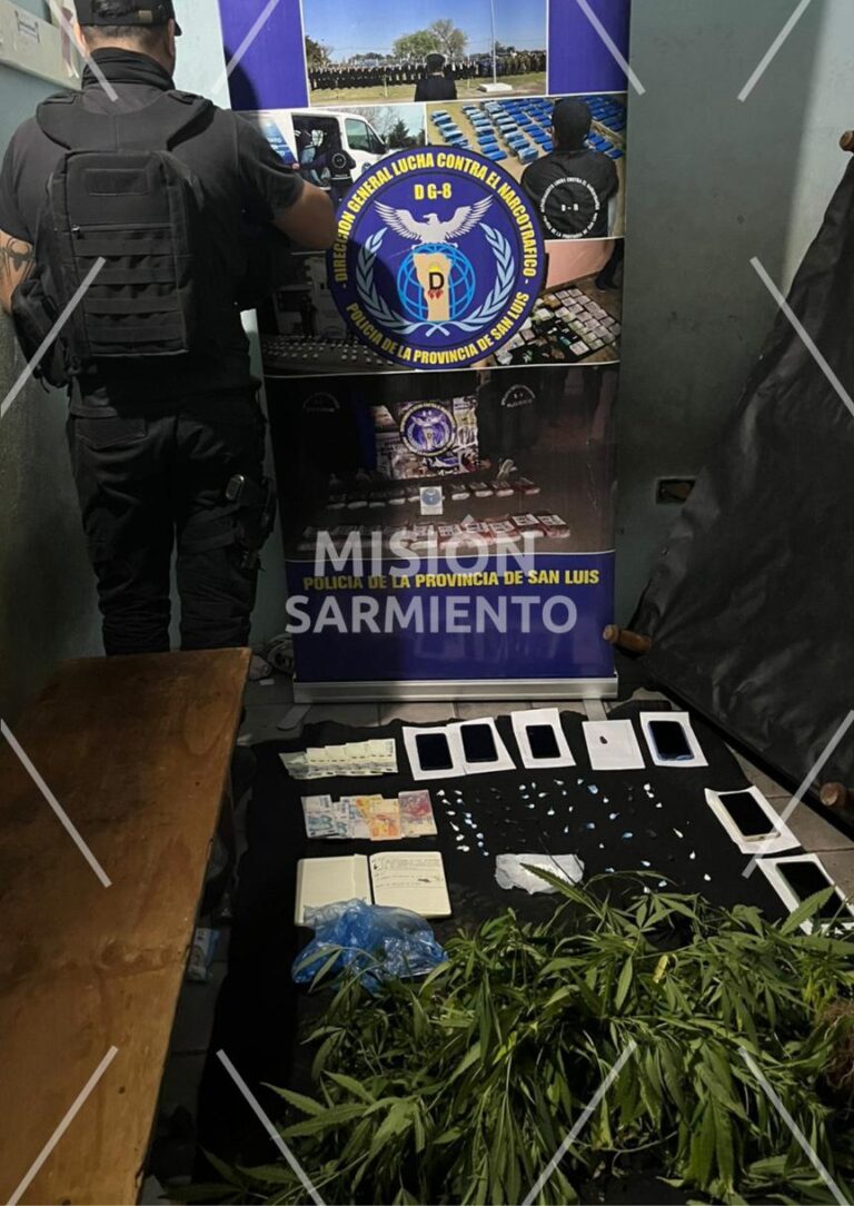 Secuestran droga por más de $50 millones en operativos en San Luis
