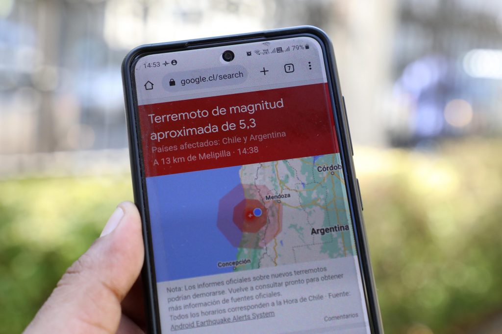 Un sismo de magnitud 6.1 en Chile se sintió en San Luis