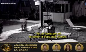 VIDEO | Luana dejó a su novio en vivo en Gran Hermano