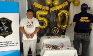 Detienen a líder narco en su fiesta de 50 años en La Plata
