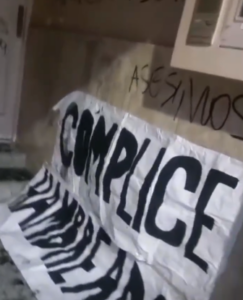 Abdala denunció que sufrió un escrache en su estudio contable