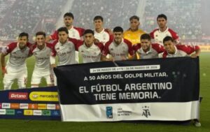 Los primeros clubes del fútbol argentino que se expresaron por el Día de la Memoria
