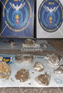 Incautan casi 5 millones de pesos en marihuana y detienen a un hombre en San Francisco del Monte de Oro