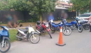 Secuestran ocho motos por irregularidades en documentación tras un operativo en Villa de Merlo