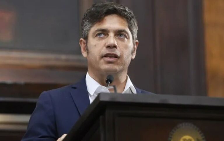 Fuertes críticas de Kicillof a Milei: «Ninguna provincia se salva si el país se hunde»