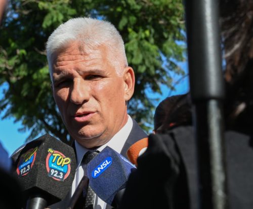 Poggi evitó respaldar a Bazla: ‘Hay varios temas en danza’, dijo mientras el exfuncionario era imputado por ocho delitos