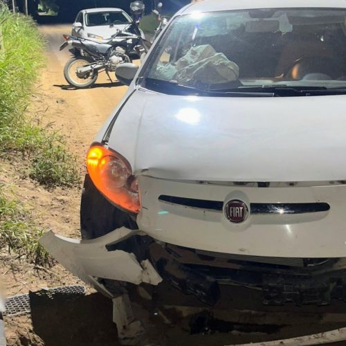 Quines: tres adolescentes alcoholizados resultaron heridos tras chocar con su auto contra un poste