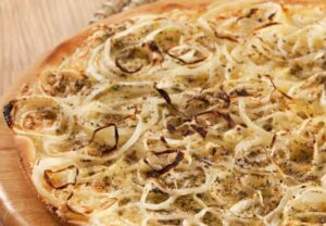 Pizza de fugazzeta sin harina: receta saludable