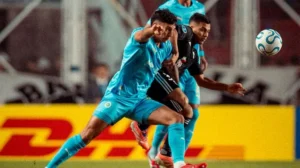 Riestra hizo historia: consiguió su primera victoria internacional