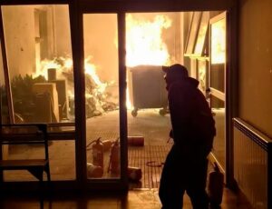 Incendio en Facultad de Sociales UBA sin heridos graves