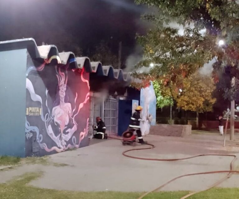 Incendiaron el Archivo Municipal de Villa Mercedes