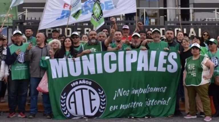 ATE solicitó un bono extraordinario y mejoras salariales para trabajadores municipales 