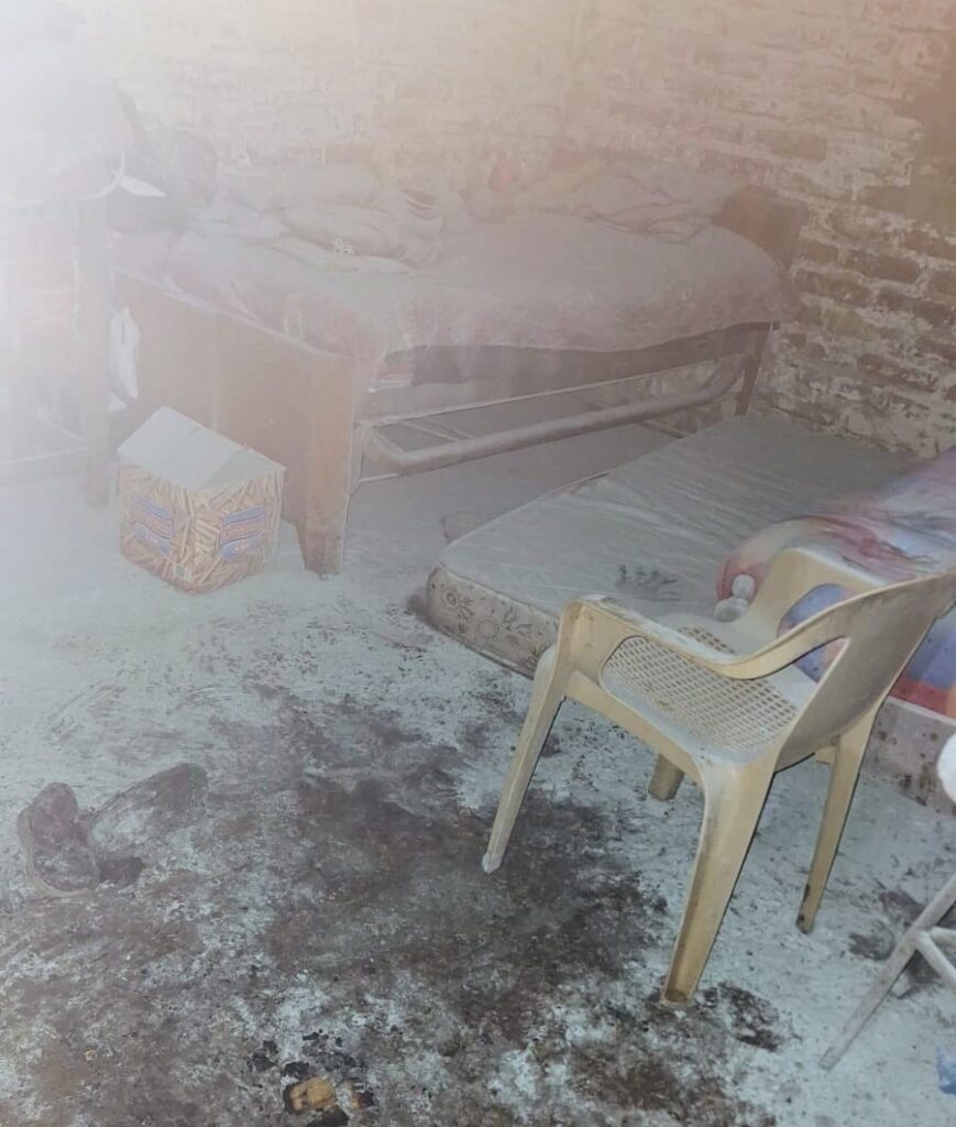 Sofocaron un incendio en una casa de La Toma: no hubo heridos