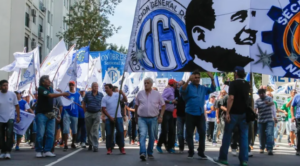 La CGT marchó contra la reforma laboral y Milei