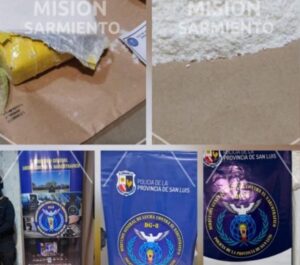 Secuestran droga por $65 millones y detienen a cinco personas en San Luis y Nogolí