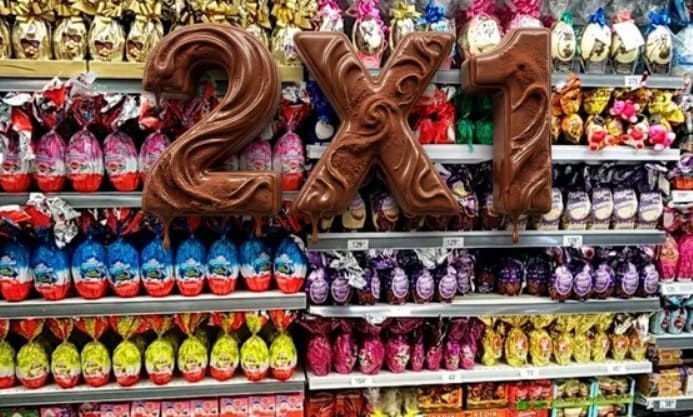 Supermercados rematan huevos de pascua que arrancan en $645 por pocas horas