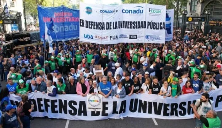 Convocan a marchar en reclamo por el cumplimiento de la Ley de Financiamiento Universitario