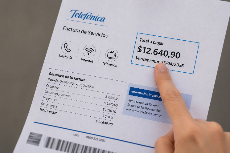 Telefónica deberá devolver más de $12.600 millones a usuarios por un cargo indebido en la facturación