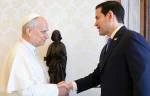 Rubio se reunió con el papa León XIV tras la tensión con Trump