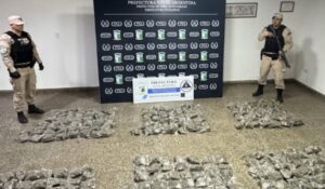 Caen cuatro personas con 91 kilos de marihuana en Corrientes